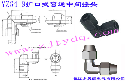 YZG4-9 擴(kuò)口式彎通中間接頭Flared Couplings-Union Elbow