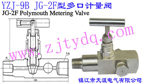YZJ-9B JG-2F型多口計量閥YZJ-9B JG-2F Polymouth Metering Valve